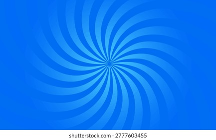 Blue Spiral Background Vector illustration