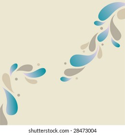 blue splash