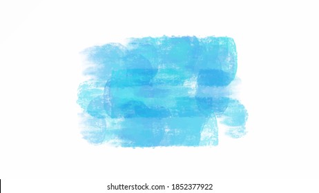 Fondo de color azul salpicado de agua para fondo de texturas y diseño de banners web
