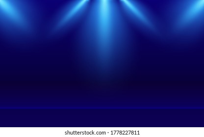 blue spot light vector background
