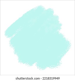 A blue spot of paint without a background. Vector brushstroke for backgrounds and other designs.