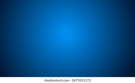 Gradiente de destaque azul em plano de fundo azul profundo, criando um efeito de iluminação abstrato brilhante.  