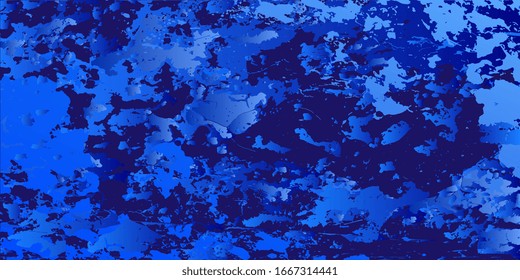 Blue spotted background. Abstract picture. Picture for designer cover. Screensaver in abstractionism style. Spotted background for the site. Vector illustration. Eps-10