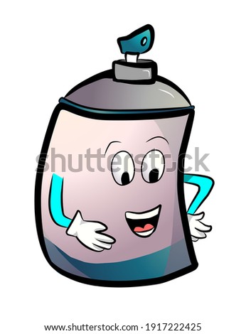 
blue spray paint vector graphics illustration