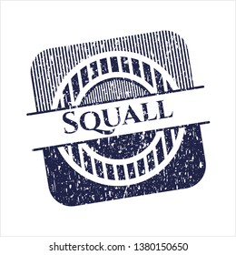 Blue Squall Rubber Stamp