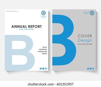 Blue square annual report cover design template. Brochure concept presentation website portfolio. layout leaflet template. Magazine business advertising set. Poster A4 size illustration