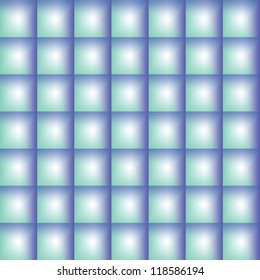 Blue square background
