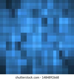 blue square background. presentation template