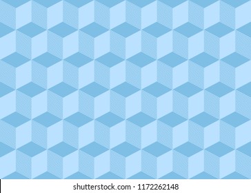 Blue Square box abstract background 