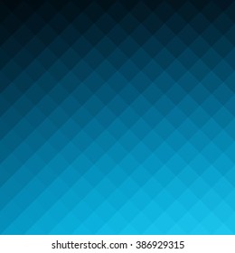 Blue Square Grid Mosaic Background, Creative Design Templates