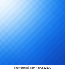 Blue Square Grid Mosaic Background, Creative Design Templates