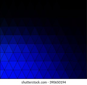 Blue Square Grid Mosaic Background, Creative Design Templates