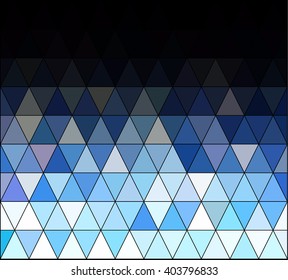 Blue Square Grid Mosaic Background, Creative Design Templates