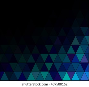 Blue Square Grid Mosaic Background, Creative Design Templates