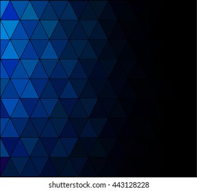 Blue Square Grid Mosaic Background, Creative Design Templates