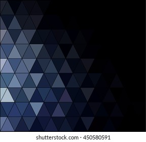 Blue Square Grid Mosaic Background, Creative Design Templates