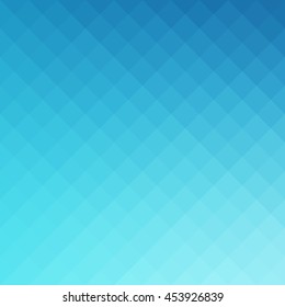 Blue Square Grid Mosaic Background, Creative Design Templates