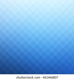 Blue Square Grid Mosaic Background, Creative Design Templates