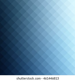 Blue Square Grid Mosaic Background, Creative Design Templates
