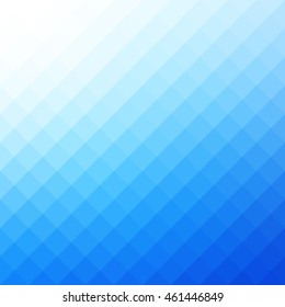 Blue Square Grid Mosaic Background, Creative Design Templates