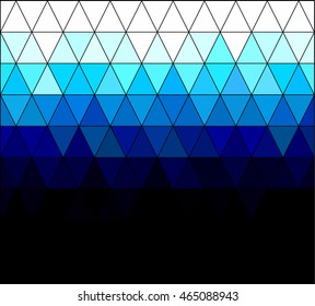 Blue Square Grid Mosaic Background, Creative Design Templates