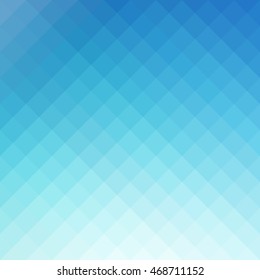 Blue Square Grid Mosaic Background, Creative Design Templates