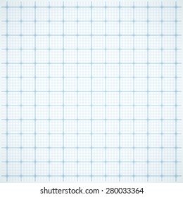 Blue square grid on white background. Vector illustration