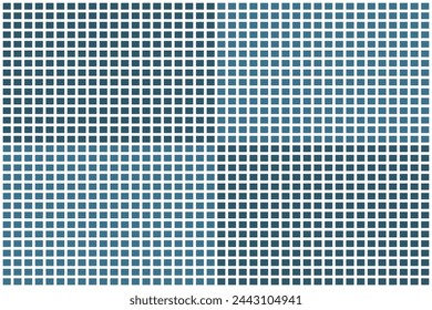 Blue square grid with white stripes. Seamless abstract background. Vector illustration