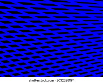 Fondo futurista de luz cuadrada azul
