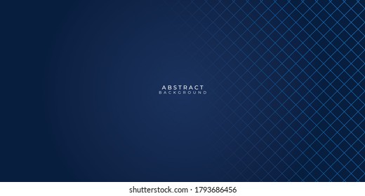 Blue Square Lines Pattern Triangle Abstract Background With Modern And Futuristic Corporate Concept For Presentation Design	