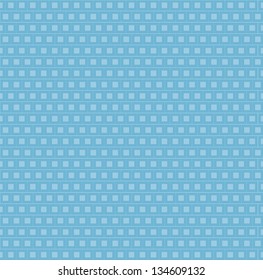 Blue square mosaic background. Seamless pattern.
