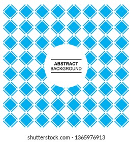 blue square pattern, wallpaper decorative background illustration. eps10