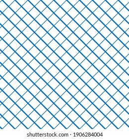 Blue square seamless pattern for print, textiles. Fashion graphic design. Modern stylish texture. Color template for prints, textiles, wrapping, wallpaper, banner, business, etc. illustration