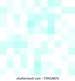 blue square sensor pixel pattern background
