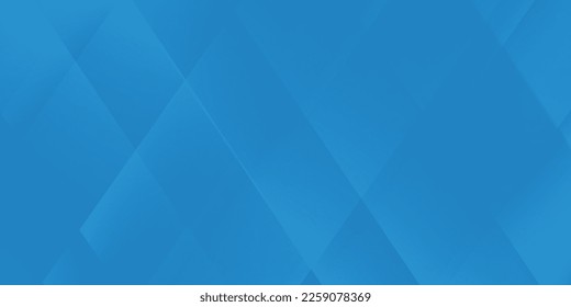 Blue Square Shapes Abstract Elegant background with glowing lines.