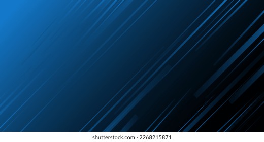 Blue Square Shapes Abstract Elegant background with glowing lines.	