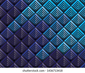 Blue square sorting vector design