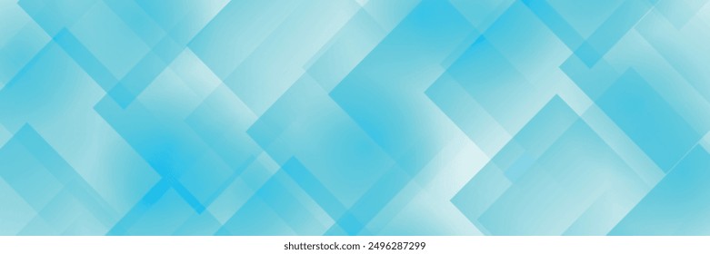 blue square technology pattern background