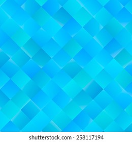 Blue squares abstract background