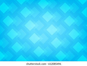 Blue squares background