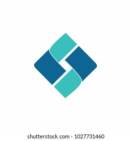 Blue Squares Logo