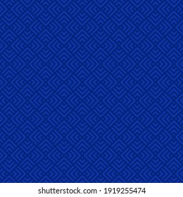 blue squares and triangles. vector seamless pattern.  geometric repetitive background. fabric swatch. wrapping paper. continuous print. design element for home decor, apparel, textile, phone case