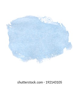 Blue Stain, Vector Illustration