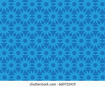 Blue Star Background