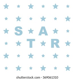 blue star design