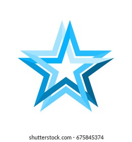 blue star infinite loop vector