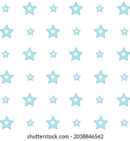 blue star patterns on white background, vector, design, decoration, textile, fabric