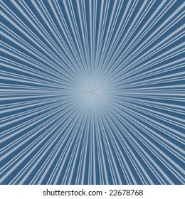 Blue starburst - use as background
