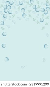 Vector gris de fondo de pez estrella azul. Tarjeta Textil De Ostra. Acuarela Set. Diseño aislado de caracoles ultramarinos.