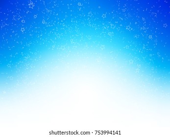 blue stars abstract background